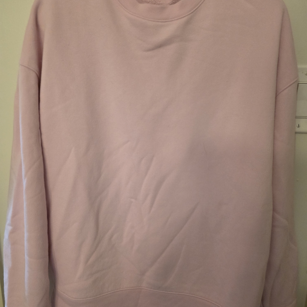 nuuds Women's Light Pink Crewneck Sweatshirt and Pants